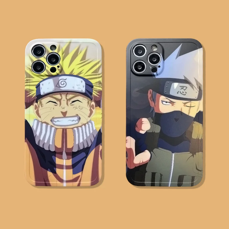 Чехол для телефона Hatake с аниме Какаси Наруто iPhone 11 12 13 PRO Max X XR XS MAX 7 8 P Модный чехол