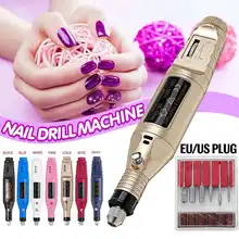 1 набор мощности для профессионального аппаратного маникюра ручка педикюрная пилка маникюрная пилка инструменты 6 бит сверлильный станок для ногтей