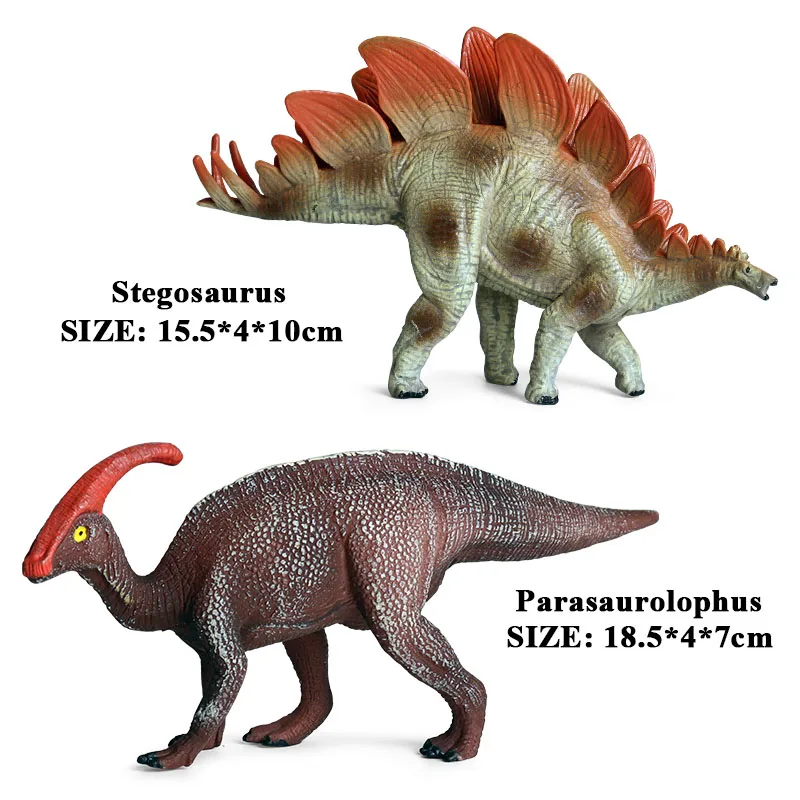 Oenux достаринный дикарь Юрского Периода Динозавры T-REX спинозавр карнотаурус теризинозавр животные модель фигурки Детские игрушки - Цвет: 2pcs