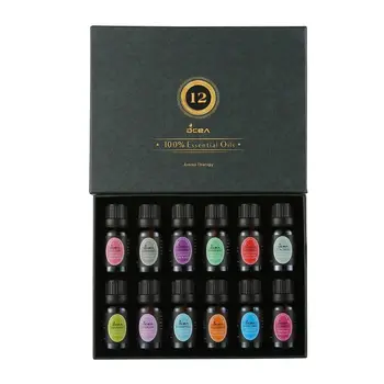 

12Pcs/set Pure Natural Aromatherapy Oils Kits Fragrance Massage Essential Oil