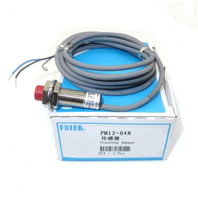 Fotek  PM12-04N Tubular type Proximity Sensor M12 φ12mm D= 4mm NPN NO DC10-30V