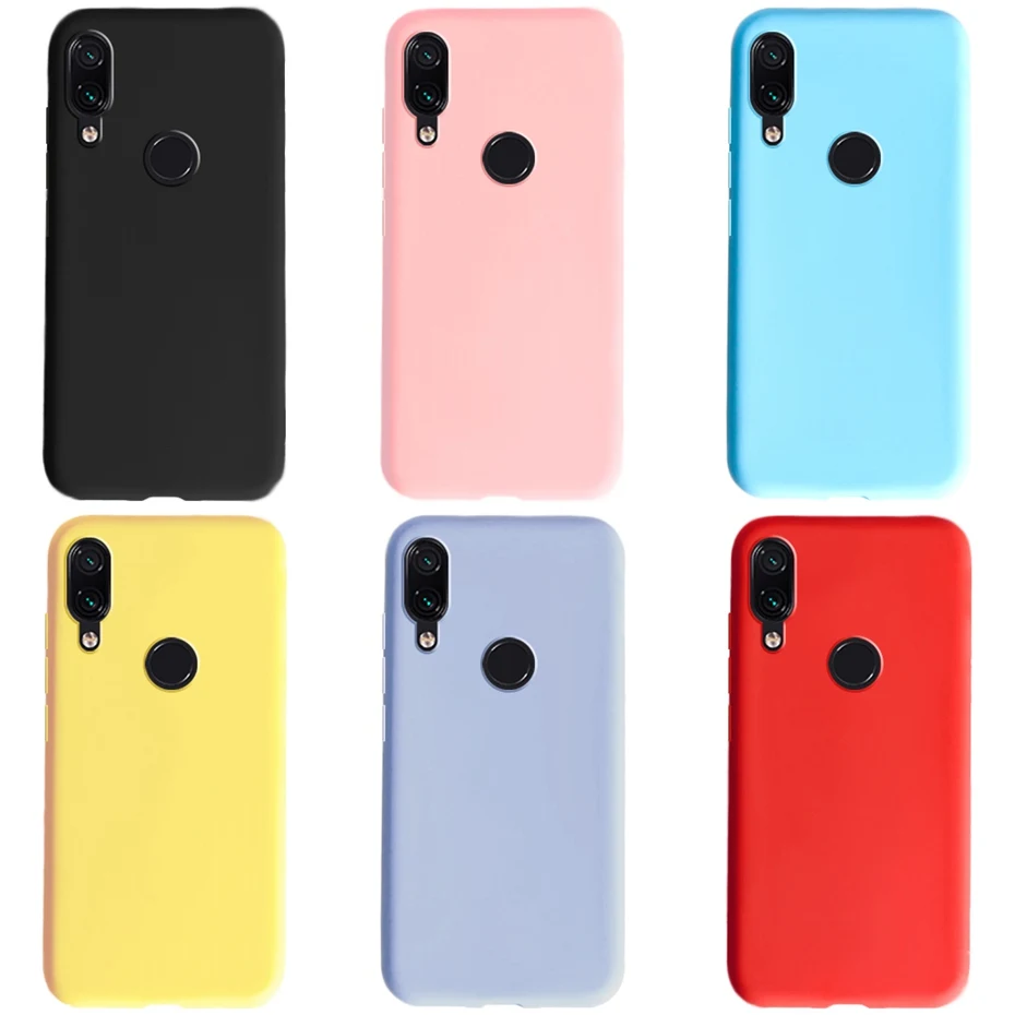Чехлы для телефонов Xiaomi Redmi Note 7 чехол мягкий силиконовый Redmi7 задняя крышка |