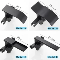 Rozin Matteสีดำอ่างอาบน้ำก๊อกน้ำสแควร์ยืนอ่างอาบน้ำก๊อกน้ำน้ำตกห้องน้ำก๊อกน้ำร้อนเย็นน้ำMixer Tap 4