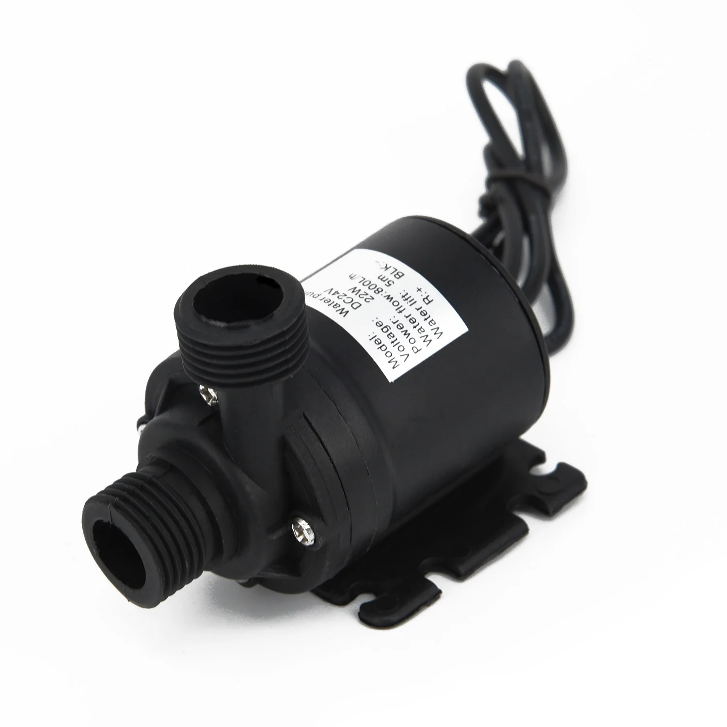 Лучший 800L/H DC 12V 24V Солнечный бесщеточный двигатель горячей воды циркуляционный насос для воды Z