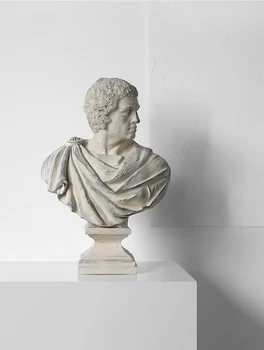 

Roman Characters Statue Vintage Caracalla Venus Abraham Lincoln Statue Home Decor Craft Room Hotel Decor Objects Resin Figurines