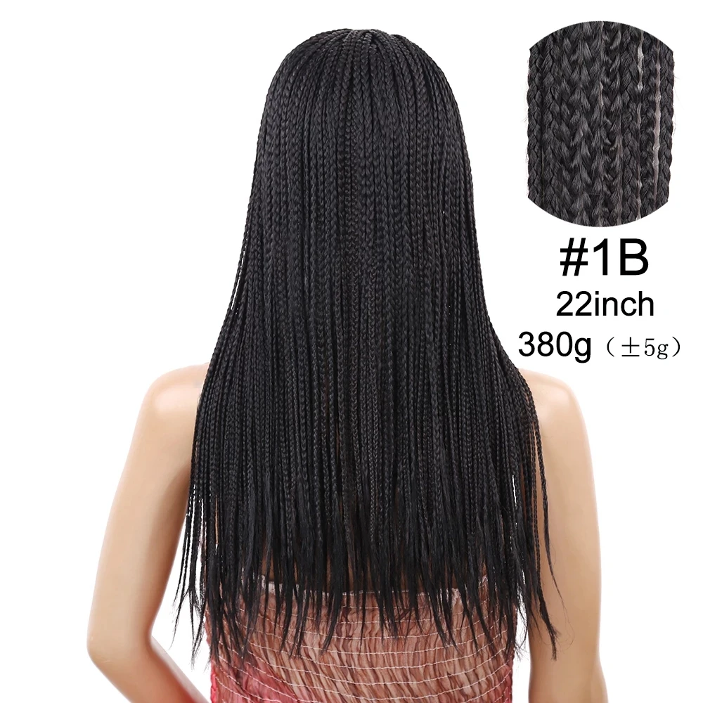 Box braided wig