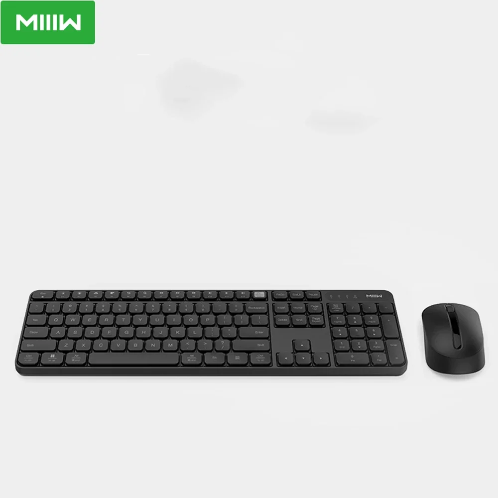 Комплект беспроводной офисной клавиатуры и мыши MIIIW 104 клавиш 2 4 ГГц Windows ПК MAC