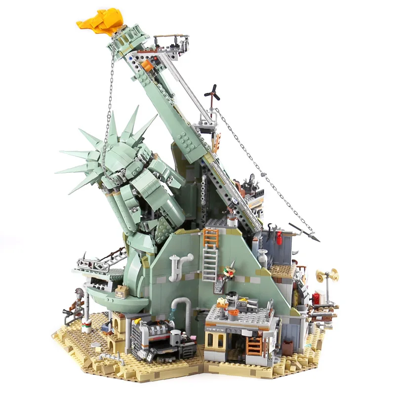 The Statue of Liberty Welcome to Apocalypseburg Building Block Set Kids Toy Gift 