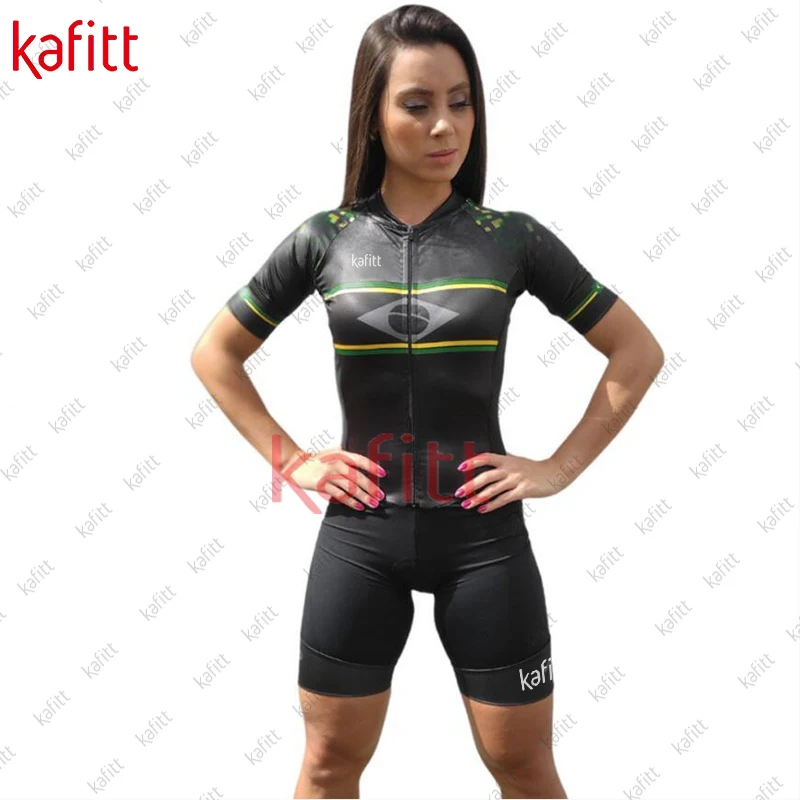 Новый Женский свитшот cafitt женская одежда для Бразилии костюм с коротким рукавом