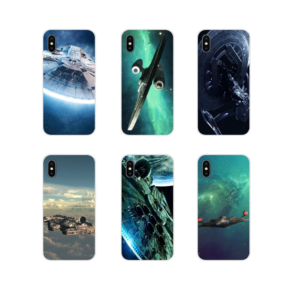 

For Samsung Galaxy S3 S4 S5 Mini S6 S7 Edge S8 S9 S10 Lite Plus Note 4 5 8 9 Star Wars Spaceship Science Fiction TPU Case Covers
