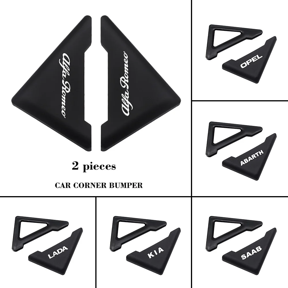 

2pcs Car Door Corner 90 Degree Angle Cover Anti-Scratch Auto Replacement Parts For Toyota Suzuki Swift Volkswagen Honda Civic
