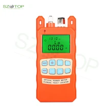 

AUA-80A All-IN-ONE Optical Power Meter with Visual Fault Locator optical fiber tester 1mw 10mw VFL, Orange or Gray