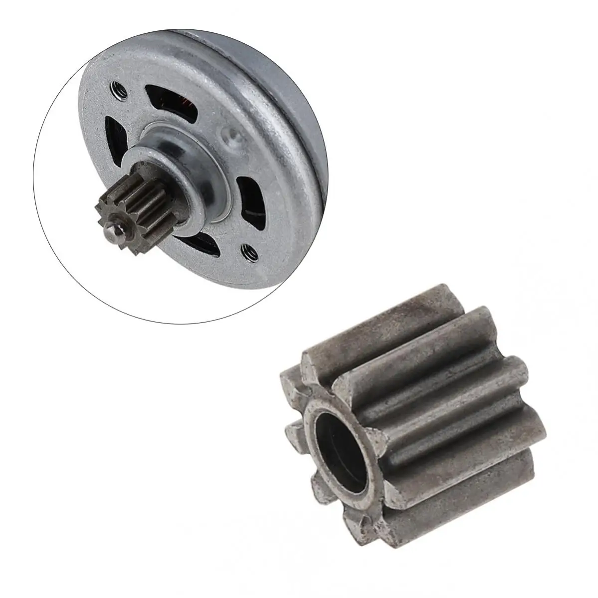 Motor Gear 1 Mod 9 Teeth Replaceable for RS550 10.8V / 12V 14.4V 16.8V 18V 21V DC | Обустройство дома