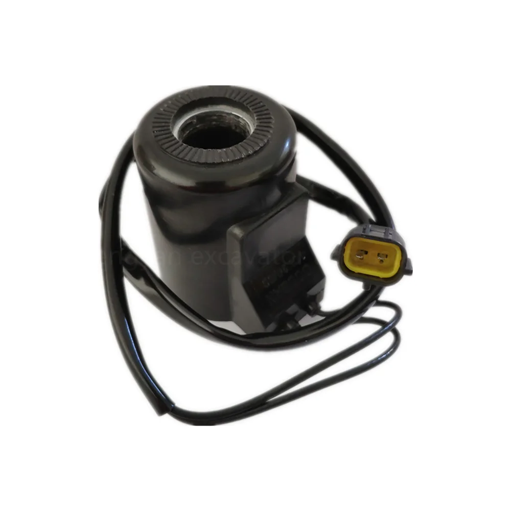 

For Doosan Daewoo DH300-7-5 Rotary solenoid valve coil pilot safety lock solenoid valve coil excavator parts