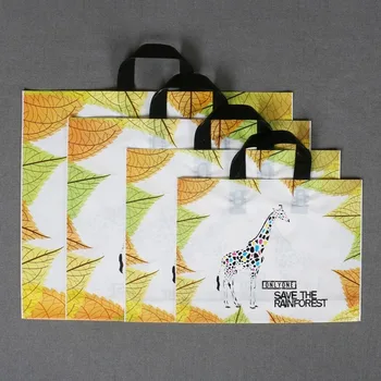 

Large Medium Size Fashion Handbag Simple Plastic Bag Jewelry Inside Clothing Bag Shop Fine Bag Fashion Party Gifts Bags