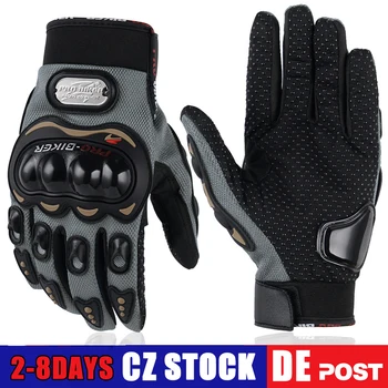 

Motorcycle Gloves Outdoor Luvas Guantes Moto Motocross Breathable Full Finger Ski Racing Motorbike Bicycle Glove Protective Gear