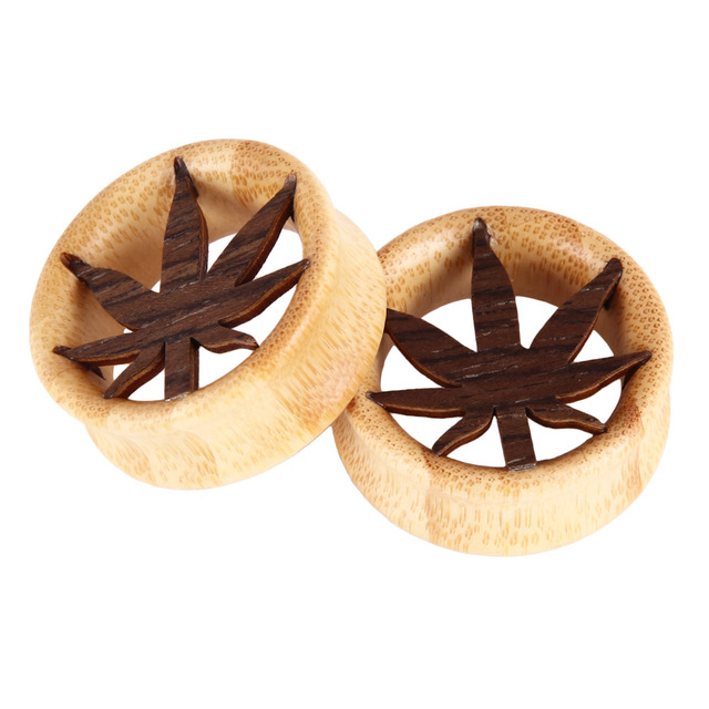 Wood Ear Gauge Earring Plugs And Tunnel Flesh 6-30Mm Wood Ear Expander Saddle Plugs Stretcher Piercing Oreja Dilataciones