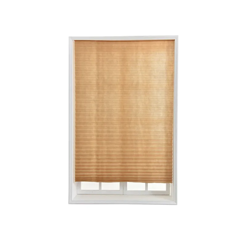 thumbnail image 1 of Persianas plisadas autoadhesivas, cortinas opacas para ventanas de cocina, baño, balcón, cortinas para ventanas de café u oficina, 1 of 5