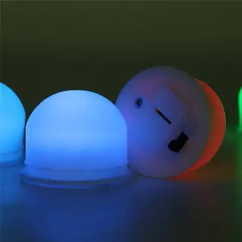 

Mini Colorful Night Light Lamp Base Battery Powered Gift Luminous Lamp For Halloween Pumpkin Lantern Candle Decoration Lighting