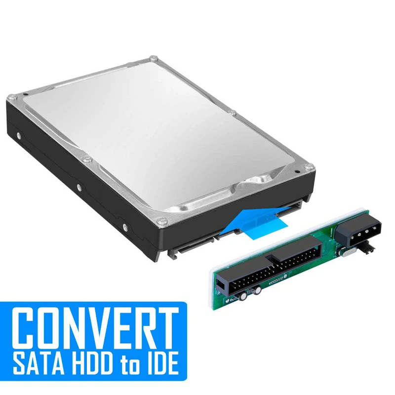Адаптер SATA IDE конвертер в PATA 40 pin для DVD накопителя 3 5 2 контроллер жесткого диска на