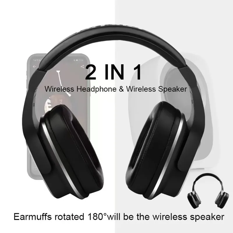 Наушники OneDer S2 Беспроводные с микрофоном и поддержкой Bluetooth 5 0 | Электроника
