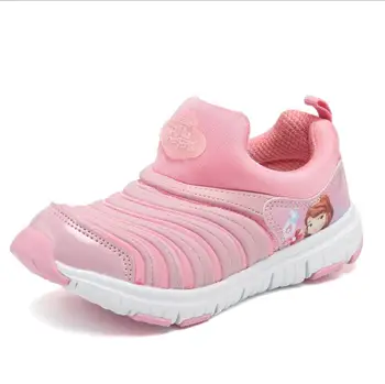 

Hot Sale Cartoon Sophia Princess Girls Shoes New Children Mesh Sneakers Boys Spider-Man Running Shoes Kids Sneakers