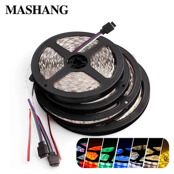 

5M LED Strip 12V Waterproof RGB Led Strip Light 2835SMD Flexible Led Strip Tape Lamp for TV Background Lighting Home Decoration