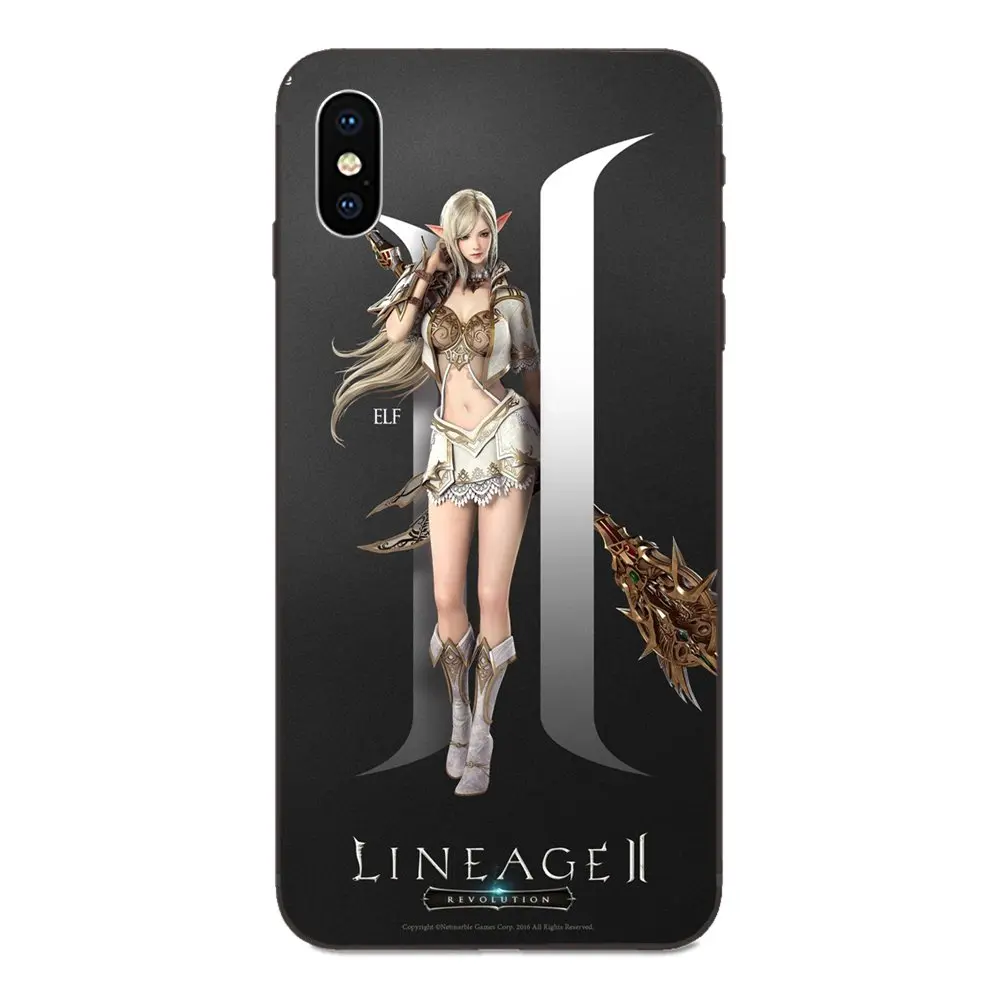 as picture Игровой Lineage 2 Revolution для Xiaomi mi x Max Note 2 2S 3 5X6 6X8 9 SE A1 A2 Lite Play Pro F1 TPU Art Print - Цвет: as picture