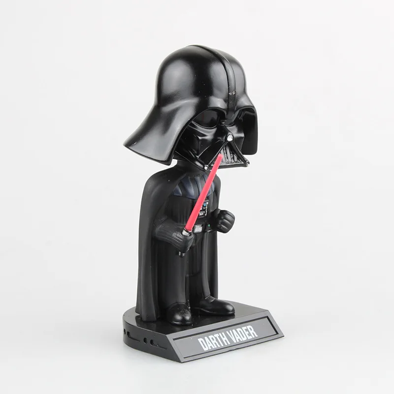 

Star Wars 7 Cute Rotating Darth Vader White Soldiers Master Yoda Boxed Garage Kit
