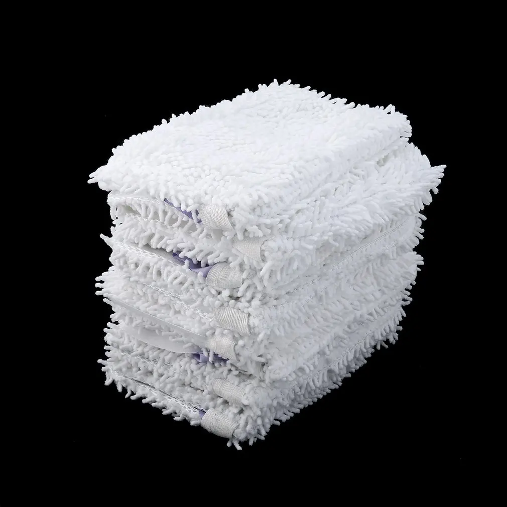 8 шт. сменная насадка для швабры для Shark S3501 моющиеся чистящие подушечки из микрофибры машинная стирка ткани белого цвета