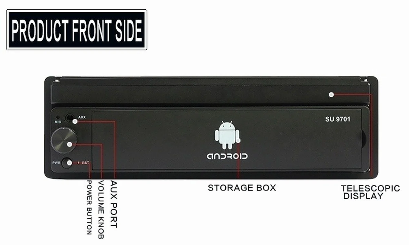 Выдвижной Android 8,1 автомобильный Радио gps Wifi Авторадио 1 Din MP5 " дюймовый HD сенсорный экран мультимедийный плеер Поддержка камеры