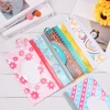 1PC Wet Wipes Bag Portable Flip Cover Snap-Strap Cosmetic Pouch Cute Baby Tissue Box Outdoor Cute Stroller Carrying Case Acces 3