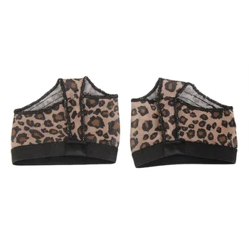 

Ballet Dance Metatarsal Pads Ball of Forefoot Foot Cushions Covers Support (UK 2-3, Leopard)