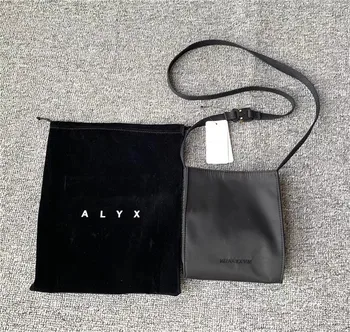 

2020ss Best Version Alyx Cross Shoulder Leather Bag Women Men Unisex Cross Body Messenger Bag Handbags Men