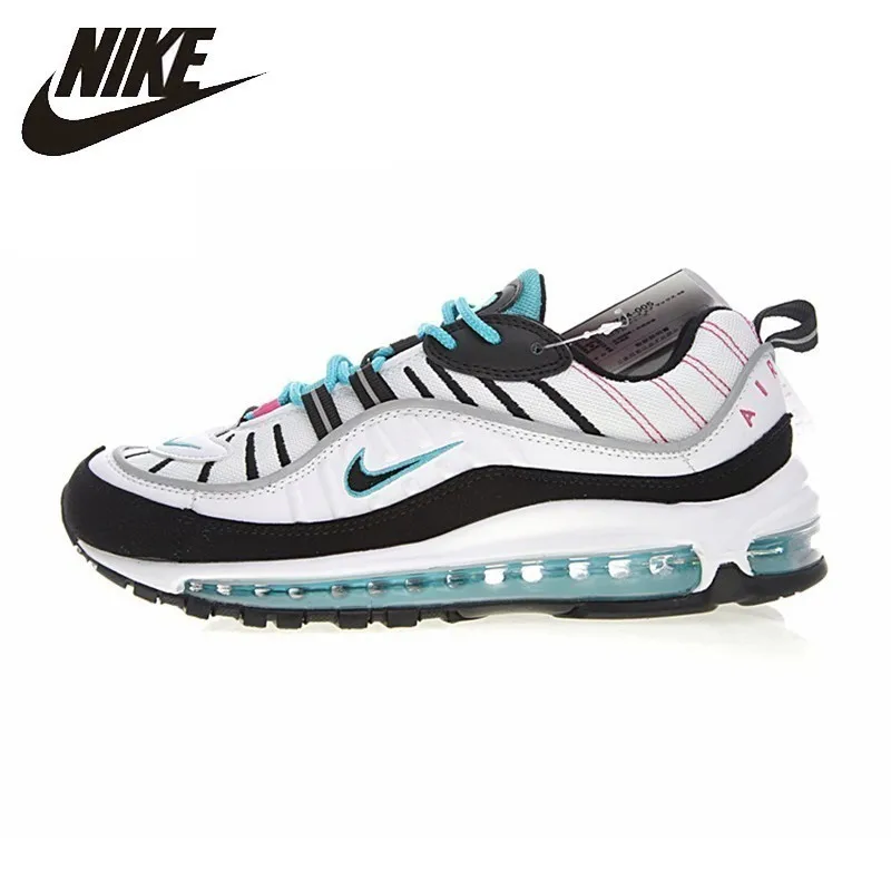 Оригинальные мужские кроссовки для бега Nike Air Max 98 с воздушной подушкой, Аутентичные удобные кроссовки для спорта на открытом воздухе, Новое поступление#640744