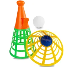 Обучающая игрушка для малышей, детский мяч 3C, для родителей и детей, интерактивная игра, тренировка, двойной эластичный мяч, набор