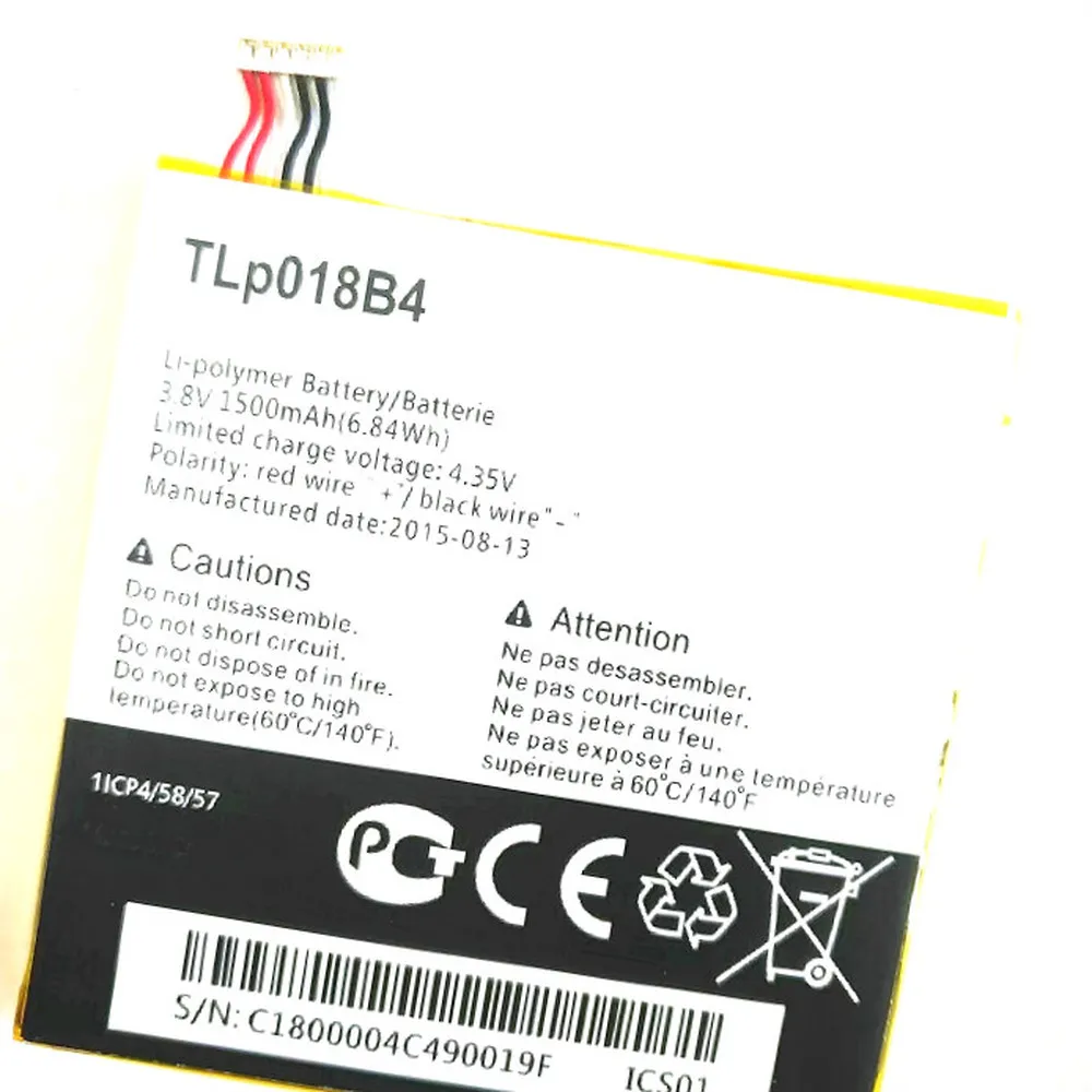 Аккумулятор Westrock для Alcatel 6030d 7024 1500 мАч TLP018B4 | Мобильные телефоны и аксессуары