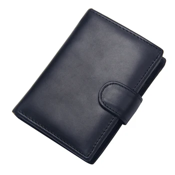 

Retro Clutch Wallets Men Genuine First Layer of Cow Leather Men's Card Holders Multi-Card Bit Short Wallet with Coin Purse