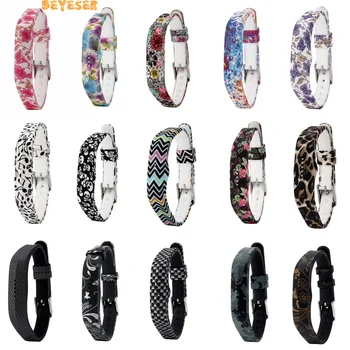 

Pattern Silicone Watch Strap For Fitbit Flex 2 wristband Replacement straps Smart accessoriet band pattern stripe adjustable
