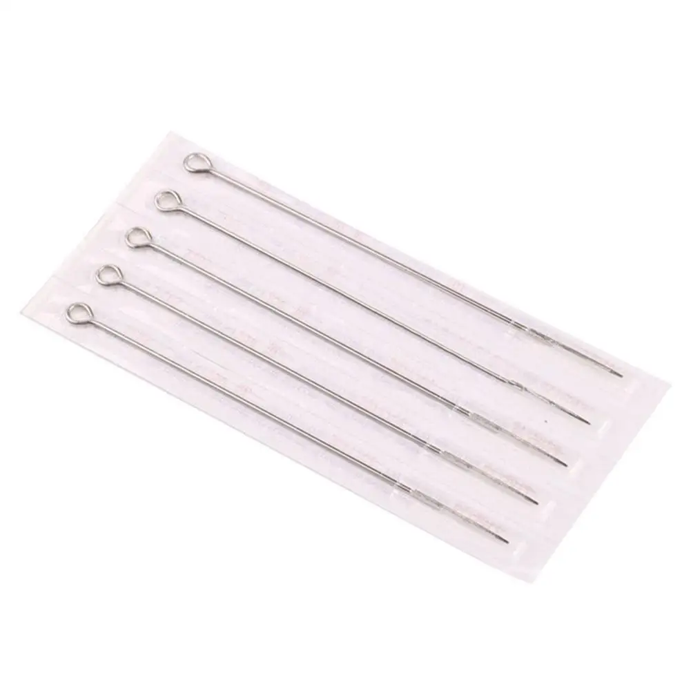 

100 Pcs Mixed Sizes Sterile Reusable Tattoo Needles 3 5 7 9 RL 5 7 9 RS 5 7 9 M1 Tattoo Accessories