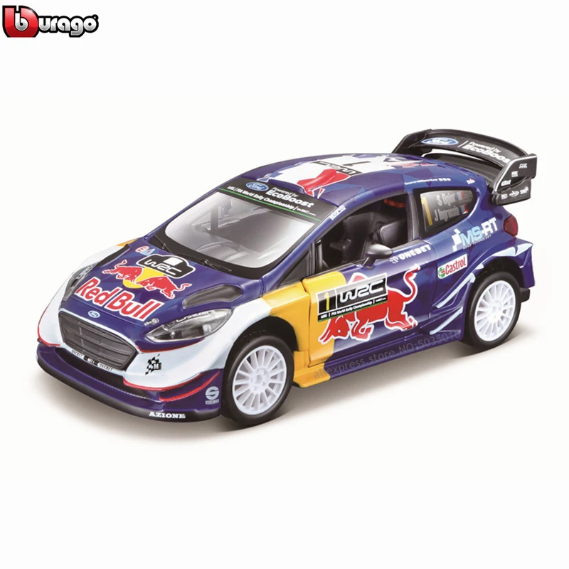 Модель автомобиля Bburago 1:32 2017 M Sport Ford #1 DS WRC DTM Rally Racing Коллекционная модель