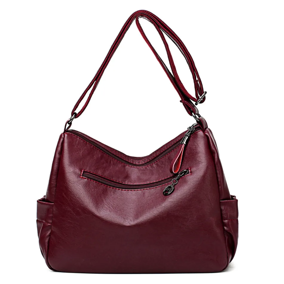 Роскошные сумки женские мягкие кожаные сумки через плечо дизайнерские сумки высокого качества сумки через плечо для женщин Feminina Bolsas