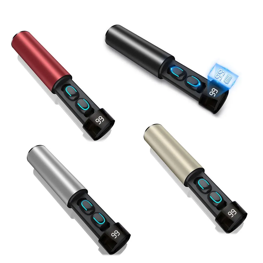 Q67 TWS Wireless Earbuds 3D Stereo Mini Bluetooth Earphone Waterproof Earphones Auto Pairing Headset with Dual Mic Sports 5.0