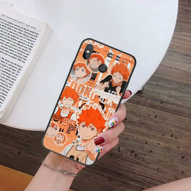 Haikyuu volleyball anime Japan Soft Phone Cover For Xiaomi Redmi Note 4 4x 5 6 7 8 pro S2 PLUS 6A PRO coque shell funda hull leather case for xiaomi