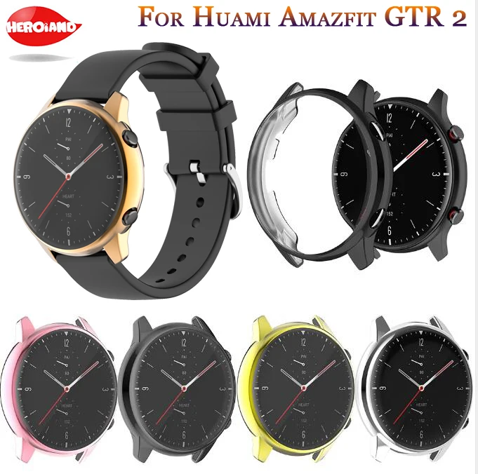

Защитный чехол из ТПУ для смарт-часов Xiaomi Amazfit GTR 2, мягкий силиконовый чехол из ТПУ для часов Huami Amazfit GTR2