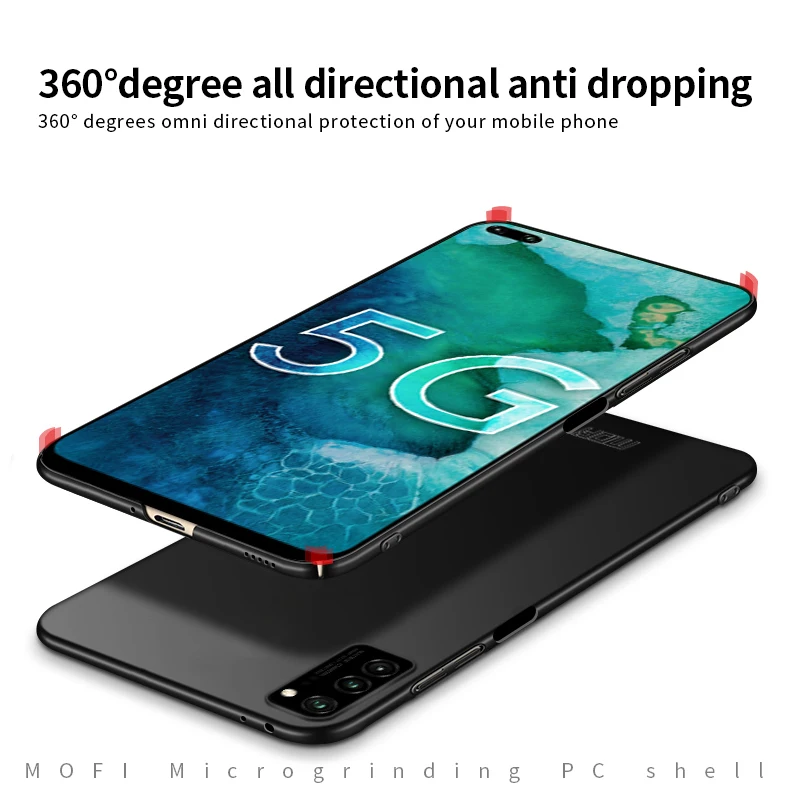 Honor V30 Pro чехол MOFi чехол для телефона huawei Honor V30 Pro PC жесткий чехол для huawei Honor V30Pro тонкий пластиковый матовый чехол для телефона