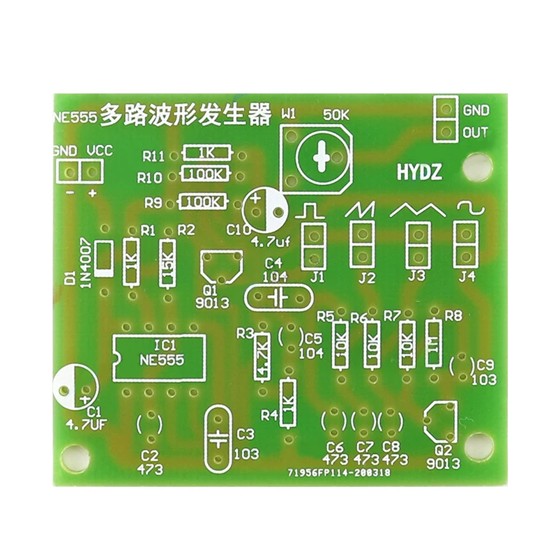 Импульсный генератор модуль квадратный пилообразный треугольный синусный DIY