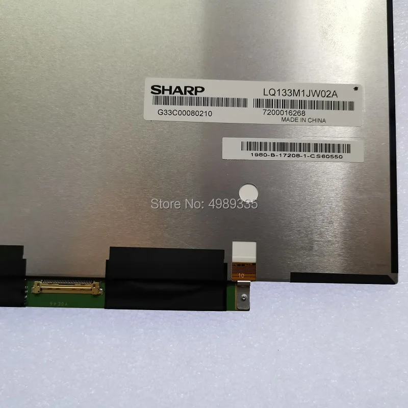 13.3 ġ LCD ũ IPS LCD ũ, LQ133M1JW02A 1920x1080 EDP30P