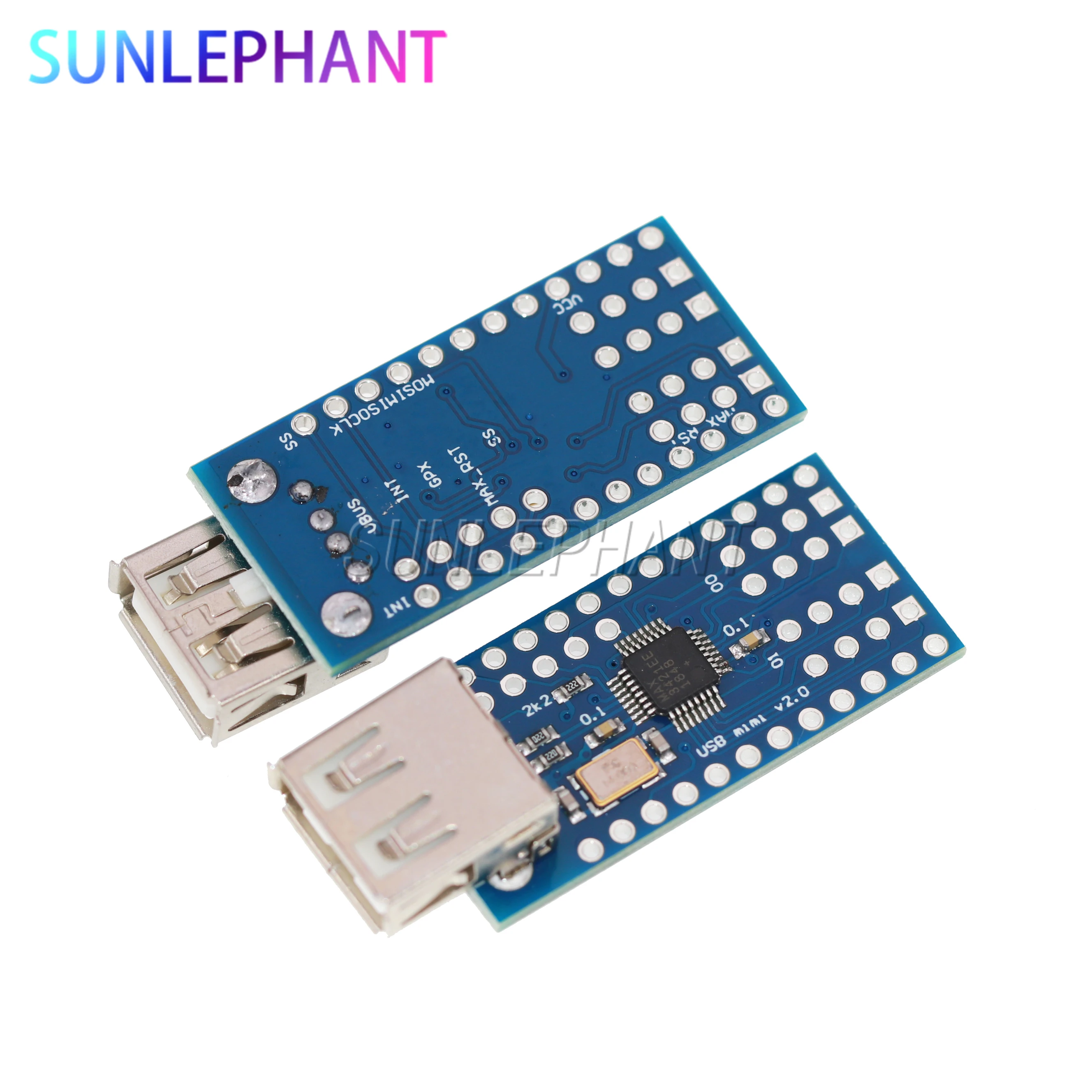 Mini Usb Host Shield Support Google Adk Per Ard Uno Mega Duemilanove Scheda Di Espansione Scheda Di Interfaccia Spi