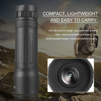 

101/1000M View HD 10x25 Dual Focus Monocular Spotting Telescope Zoom Optic Lens Binoculars Coating Lenses Hunting Optic Scope